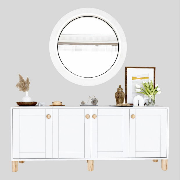 Comodă Naturalia K (alb)