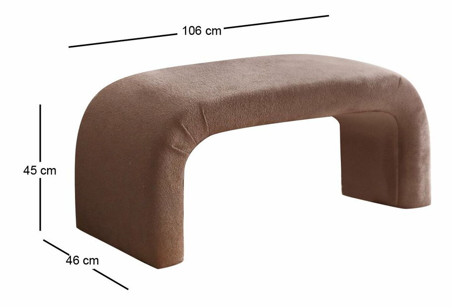Taburete Naos Bench (maro)