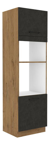 Élelmiszer konyhai szekrény Virion 60 DPM 210 2F (lancelot tölgy + matera)