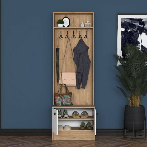 Set mobilier hol Montorio (nuc + alb)