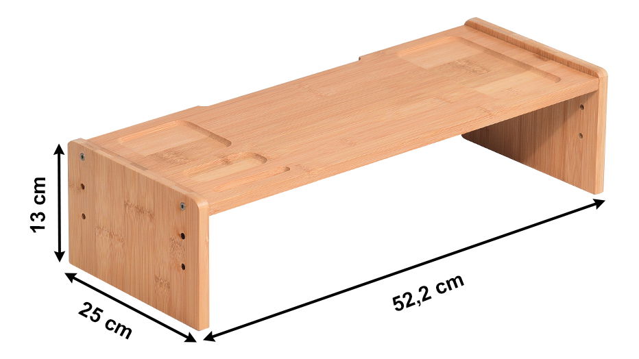 Podstavec pod monitor Elario 3 (bambus + prírodná)