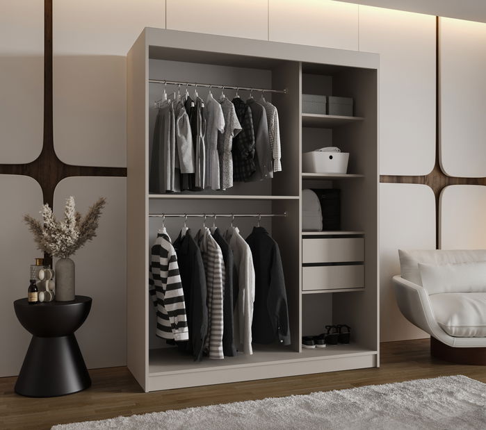 Ruhásszekrény 150 cm Lulu (kasmír)