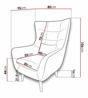 Relaxačné kreslo Florence (béžová) *výpredaj