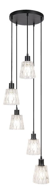 Závesná lampa Jarina 5334 (čierna)