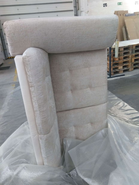 Rohová sedacia súprava Dino Premium (krémová + béžová + krémová) (L) *bazár