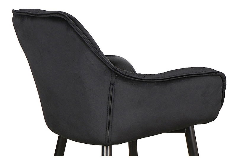 Scaun tip bar Champlain (Negru)