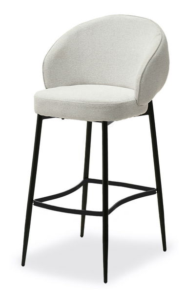 Scaun bar Ravelianto (bej + negru)