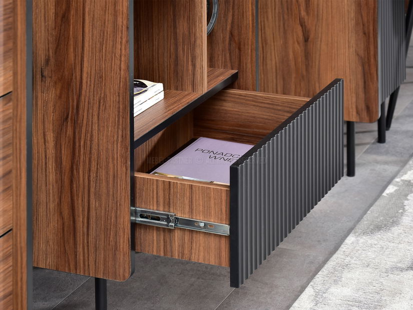 Nábytok do kancelárie Presuntos 1 (čierna)