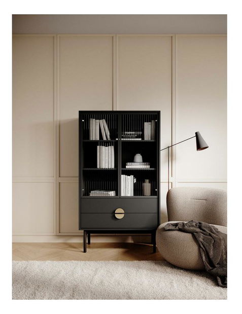 Vitrina Stellia S6 (crna)