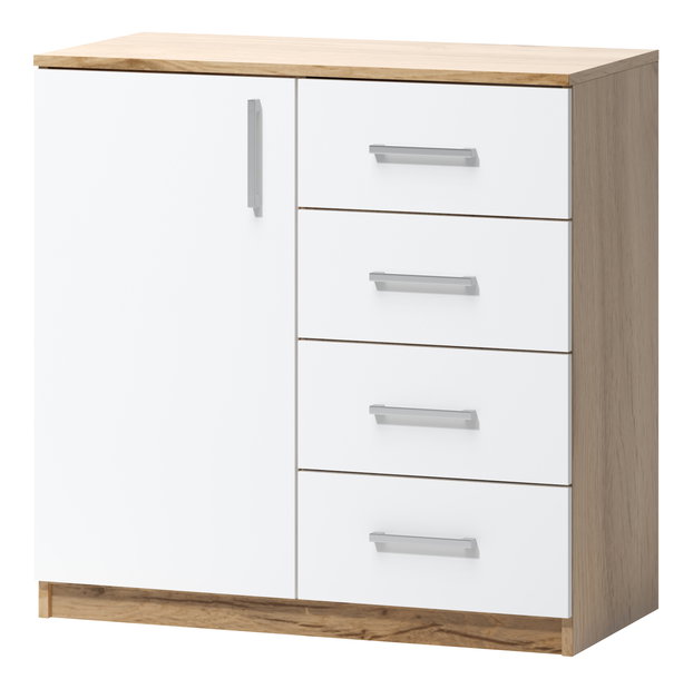 Komoda Tatris 2 (dub wotan + biela)