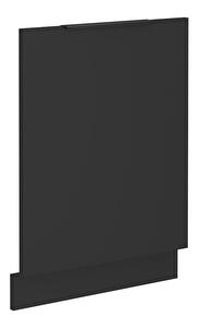 Dvierka na vstavanú umývačku riadu Sobera ZM 713x596 (čierna) 