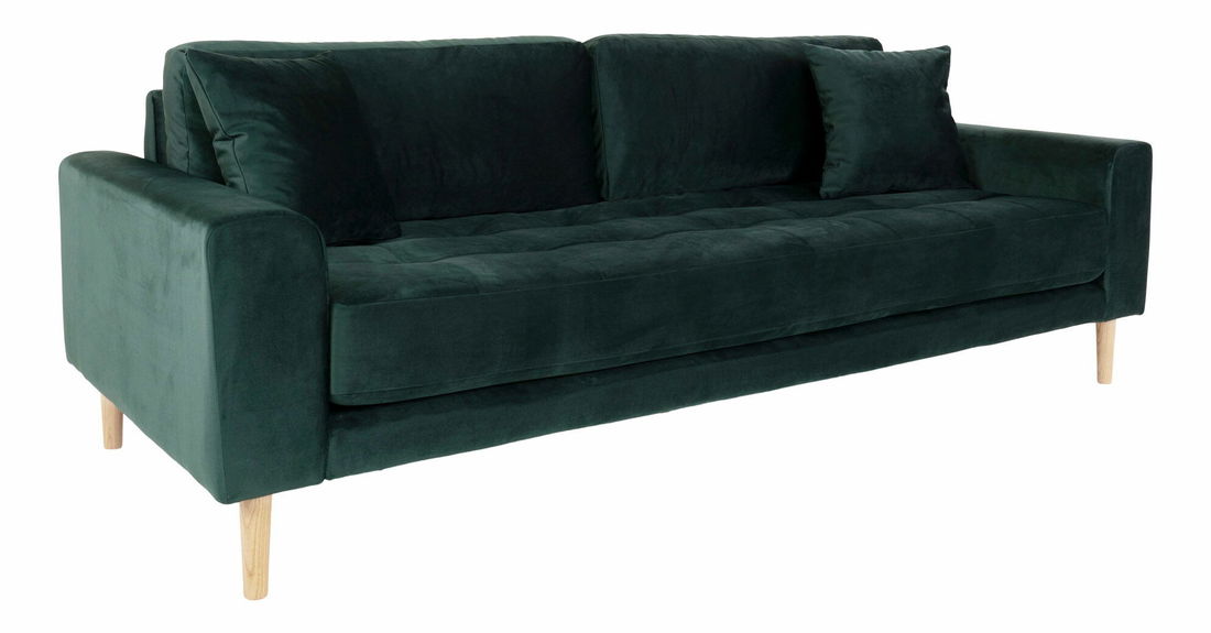 Pohovka trojsedačka Lvaveriaora 3 (zelená)