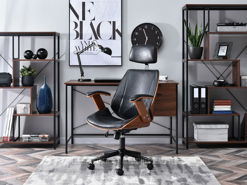 Fotoliu Franc (nuc închis + negru)