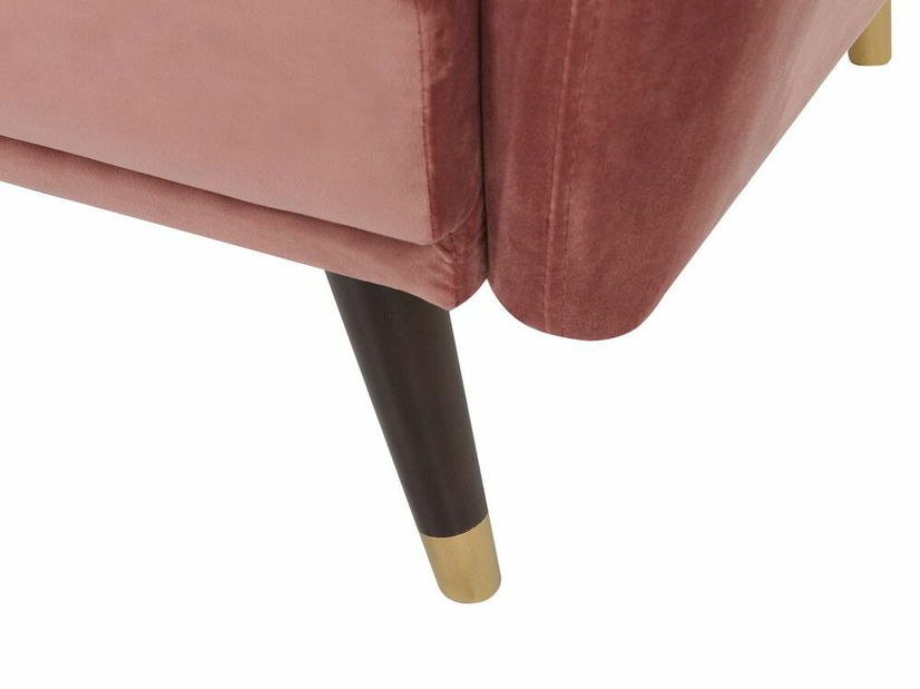 Canapea 3 locuri VIMMER (roz)