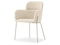 Jedálenská stolička Bastante (krémová)