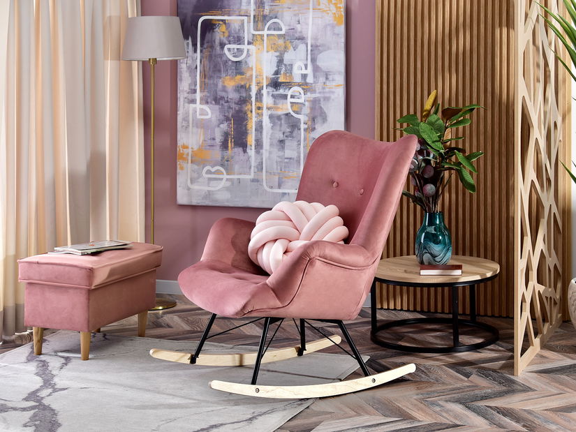 Relaxačné kreslo Laurentino (čierna)