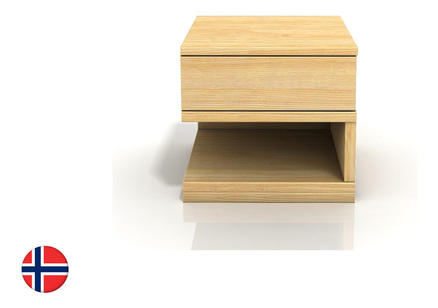 Nočný stolík Naturlig Lekanger (borovica) (L)