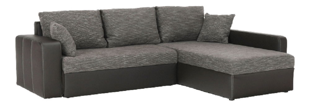 Rohová sedačka Manter (hnedá) (P)