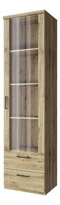 Vitrina Deloris 1W3S (hrast navarra)