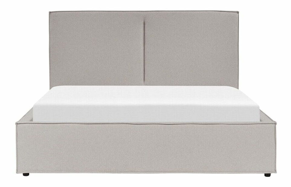 Bračni krevet 160 cm Moiza (siva)
