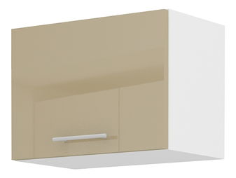 Dulap superior de bucătărie Lavera 50 GU 36 1F (alb + capuccino lucios)