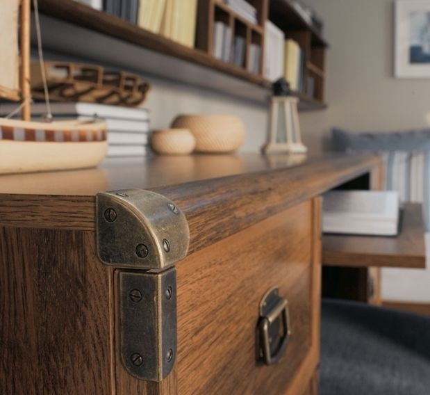 PC stolík BRW INDIANA JBIU 2D2S (Dub sutter)