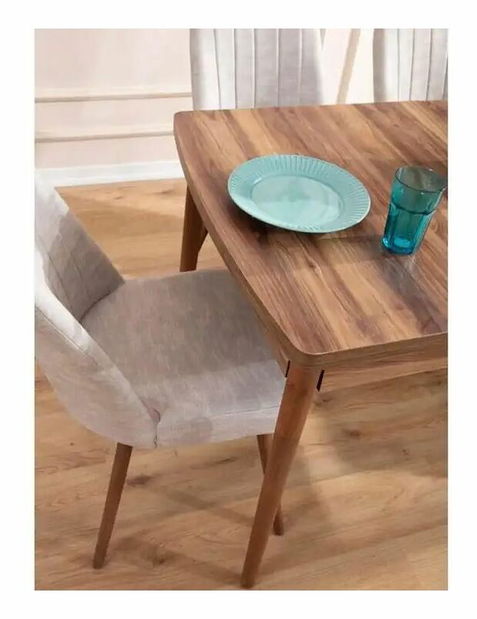 Jedálenský set Lidya (krémová) (pre 4 osoby)