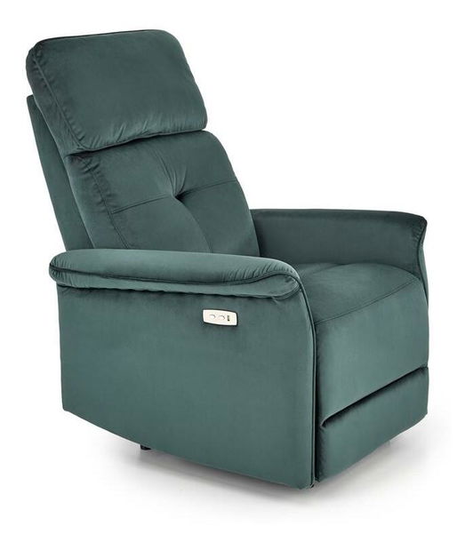 Fotoliu extensibil Shane (verde închis)