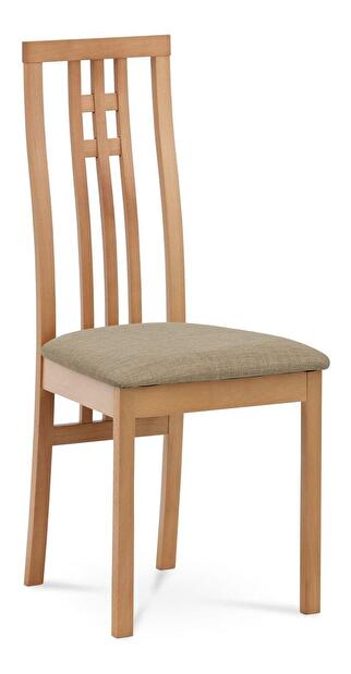 Jedálenská stolička Banwell-2482 BUK3 (buk + béžová)