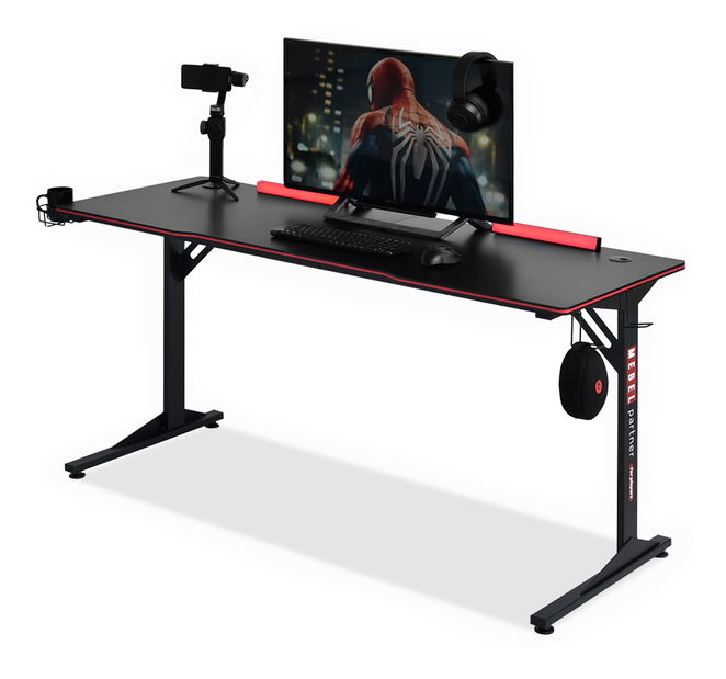 PC asztal Matts 160 (fekete)