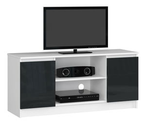 TV stolík Darian (grafit vysoký lesk)