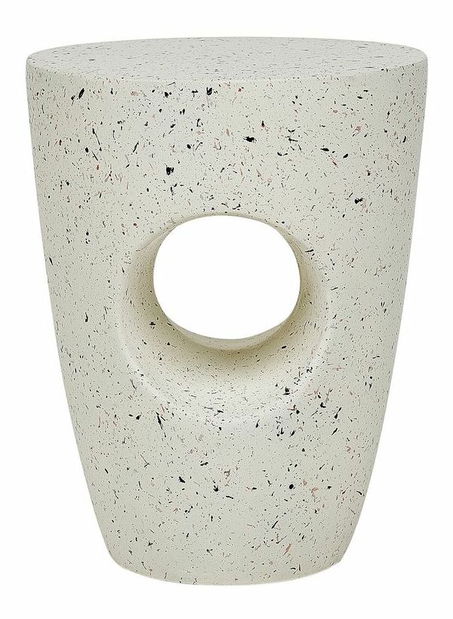 Măsuță laterală de cafea Esther (alb)