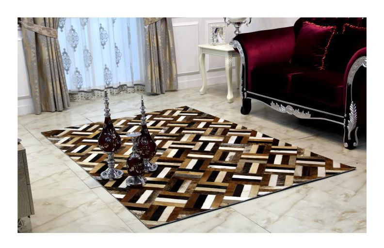 Kožený koberec 170x240 cm Kazuko typ 2