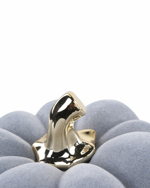 Dekorácia tekvice Katza (sivá)