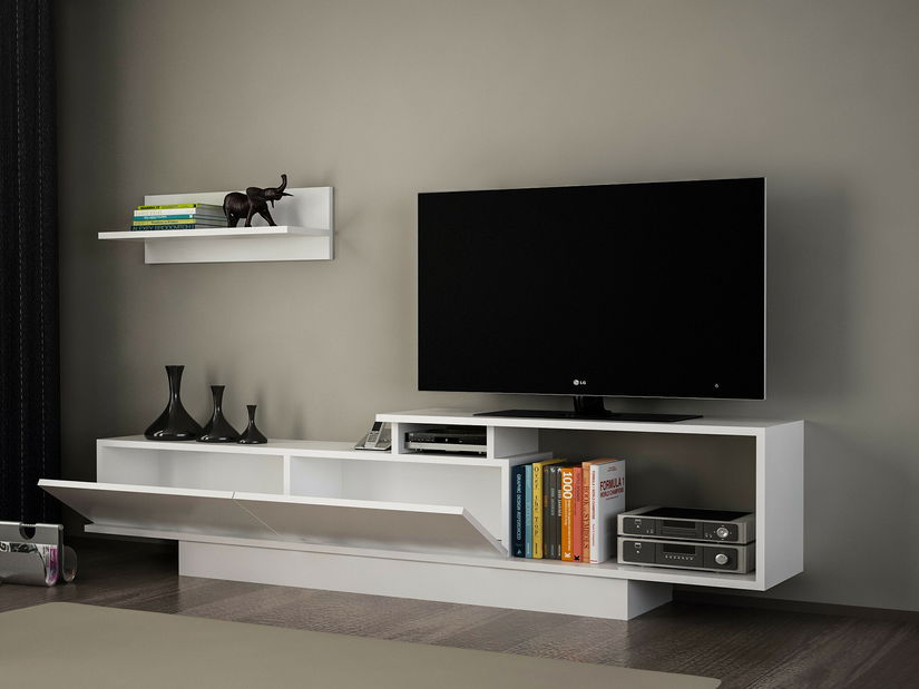Mobilier living Atos (alb)