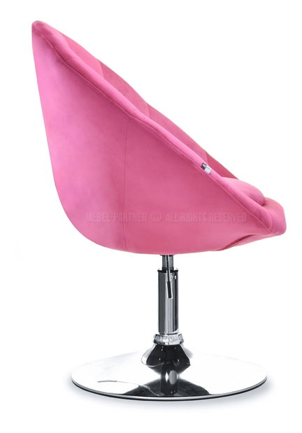 Fotoliu Lush 3 (roz + negru)