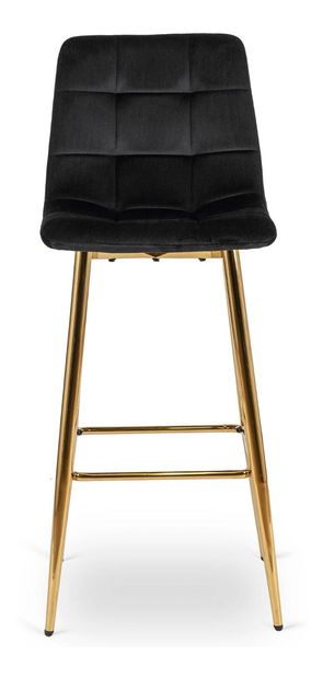 Jedálenská stolička Abisales (čierna) 