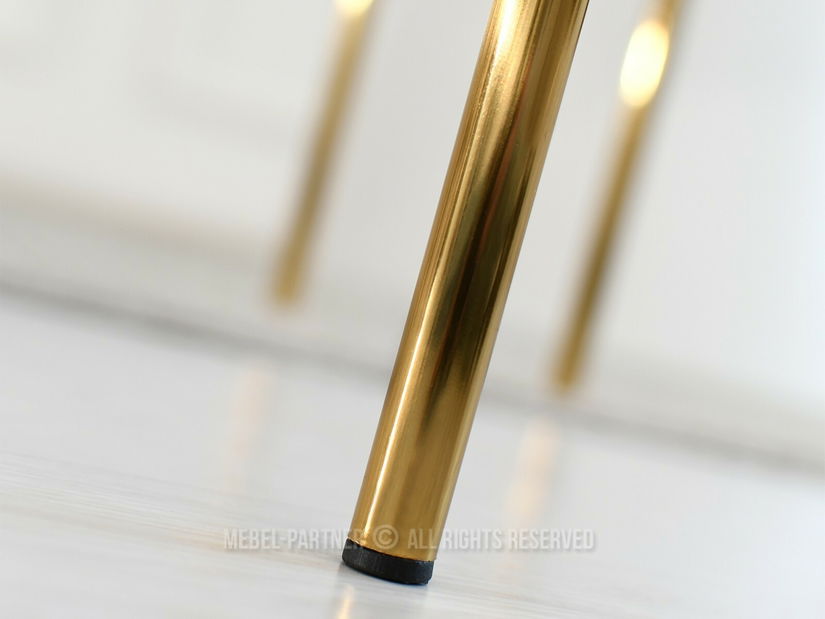 Stolička Magnus (béžová + zlatá)