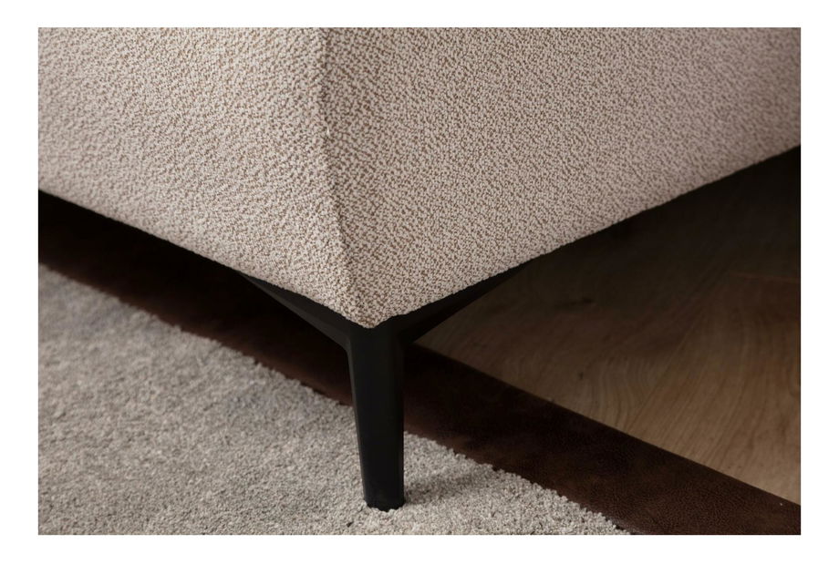 Sarokkanapé Aronaso (B) (bézs + fahéj)