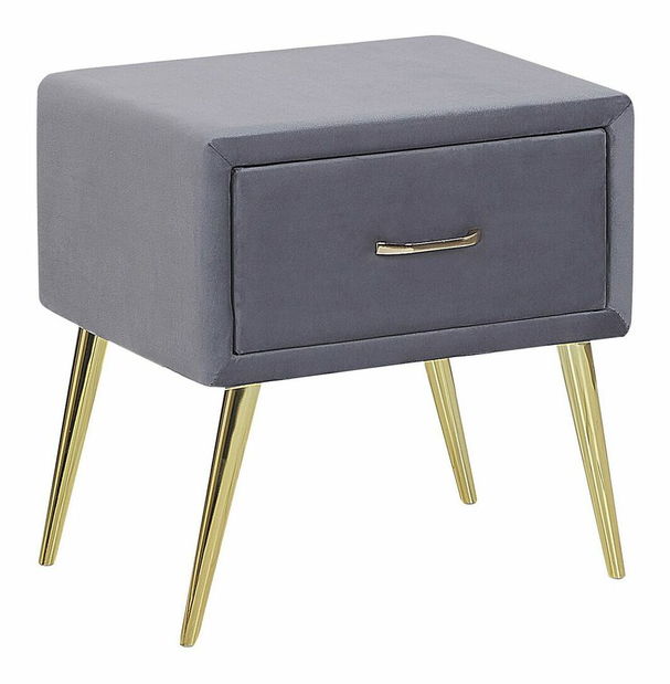 Nočný stolík FALLY (sivá)