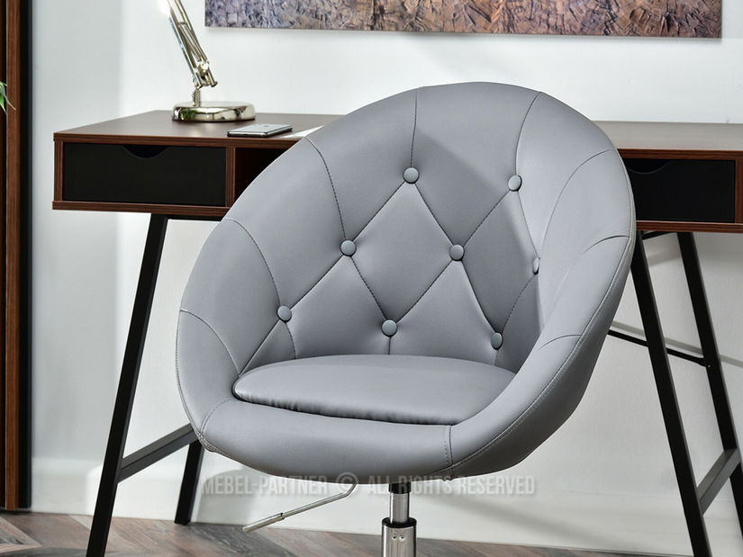 Fotel Lush 4 (szürke + króm)