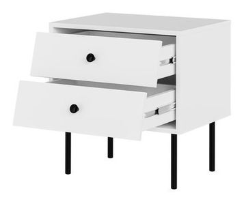 Set noćnih stolića (2 kom.) Aurezzo 150 (bijela)