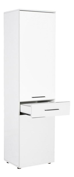 Policová skriňa Adralona (biela)