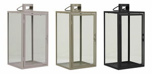 Set 36 ks lampášov Alorra (čierna + béžová + zelená)