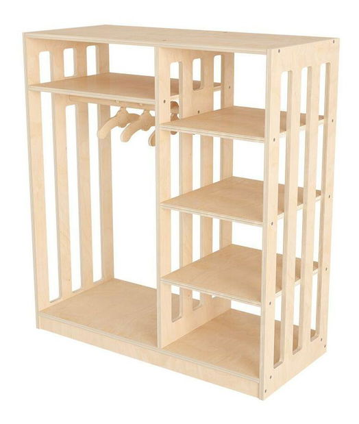 Dječji ormar za garderobu Smalinka 1 (breza)