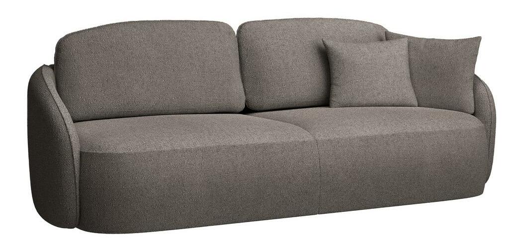 Canapea trei locuri Sheila (bej deschis + negru)