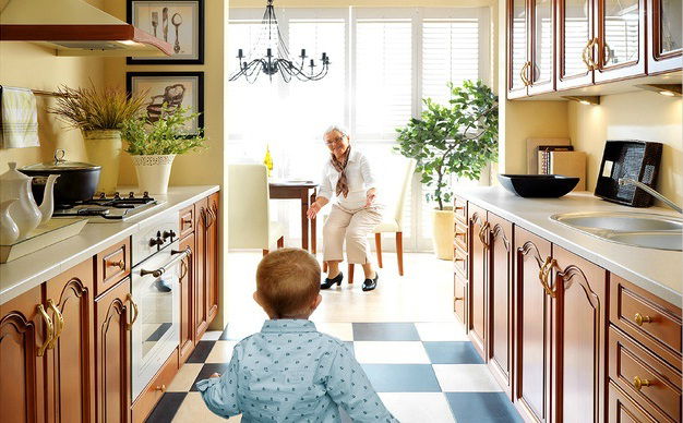 Horná kuchynská skrinka BRW Nika NKG-15/72