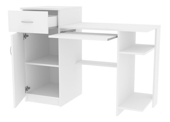 Íróasztal fiókokkal Thea (fehér)