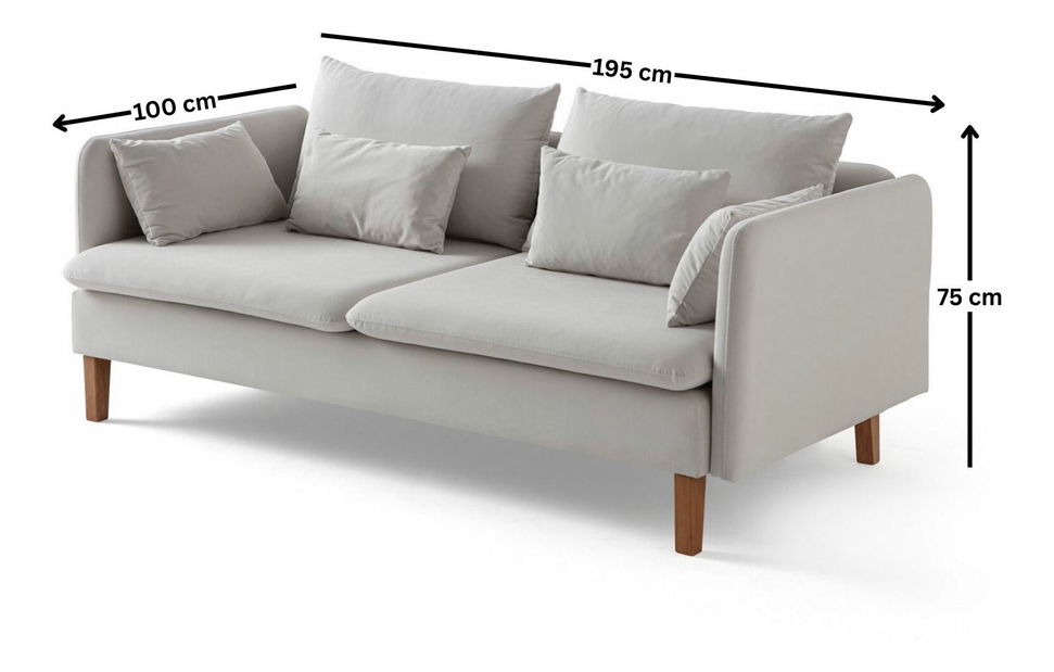 Háromszemélyes kanapé