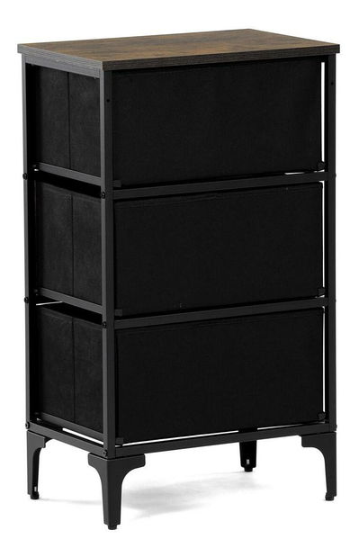 Comodă Alharacas 3 (negru)